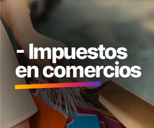 Menos impuestos para comercios
