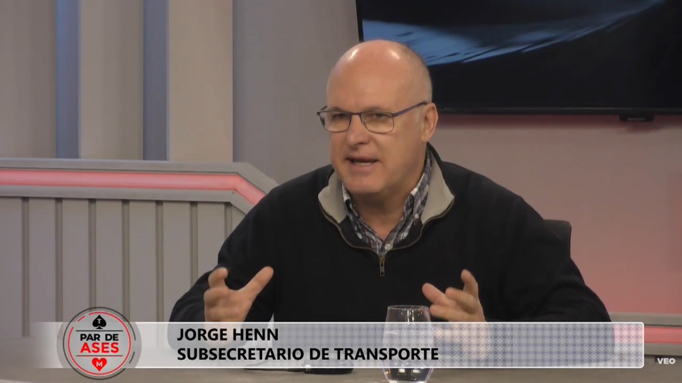 Jorge Henn . Subsecretario de Transportes de la provincia