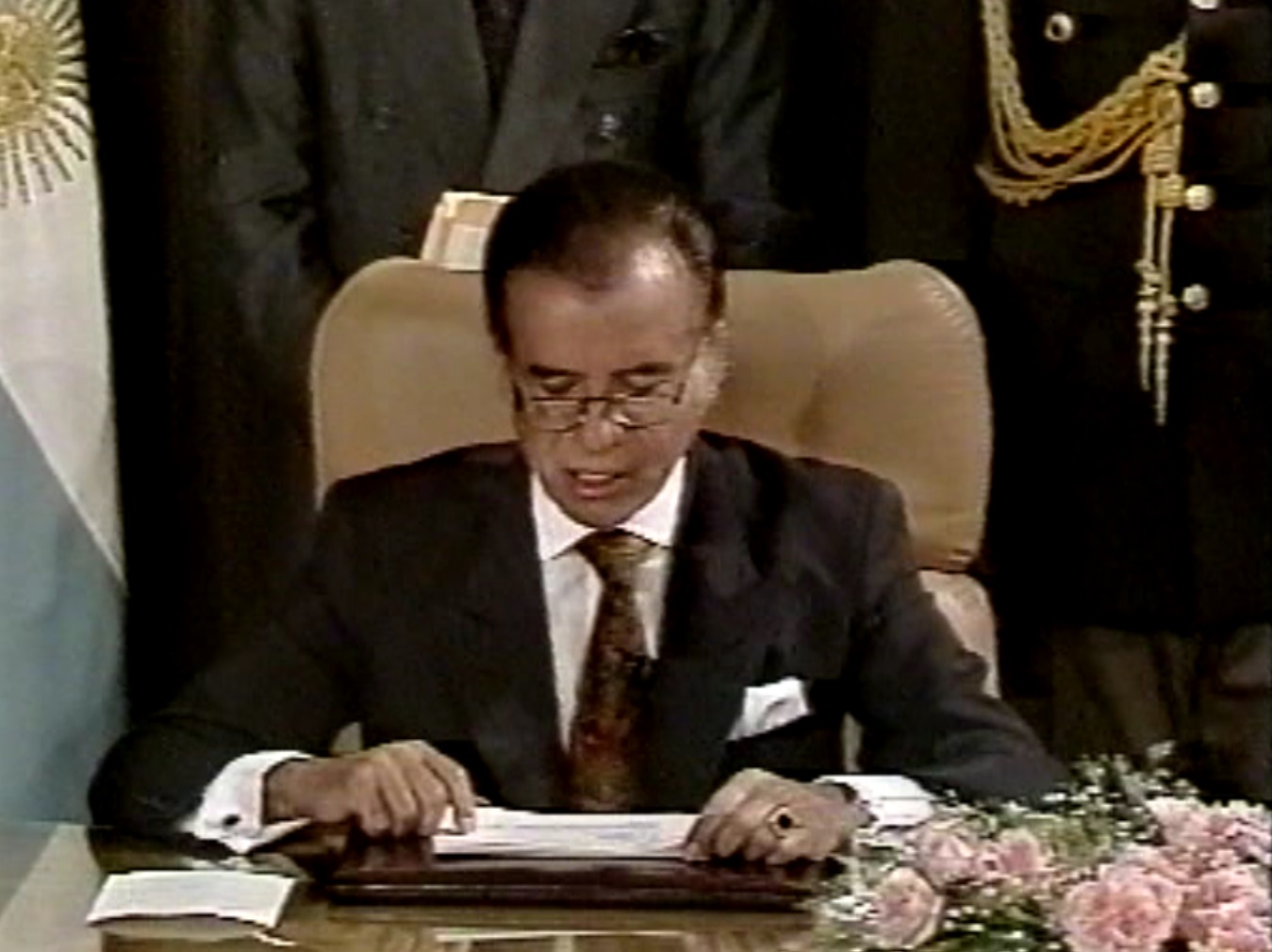 menem discurso