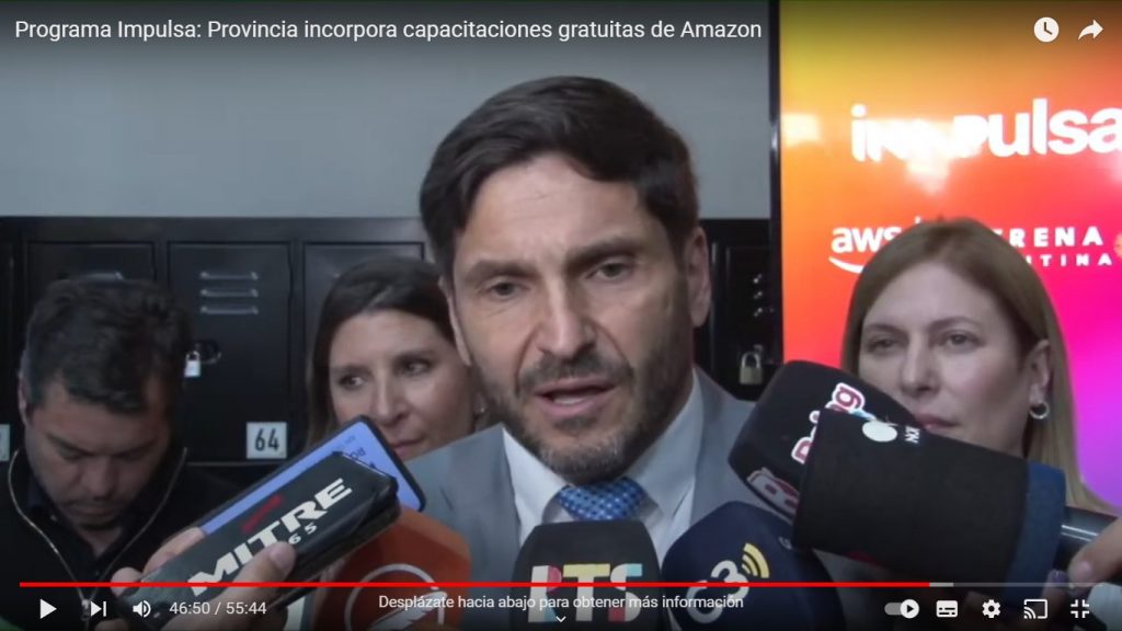 Programa Impulsa: Provincia incorpora capacitaciones gratuitas de Amazon