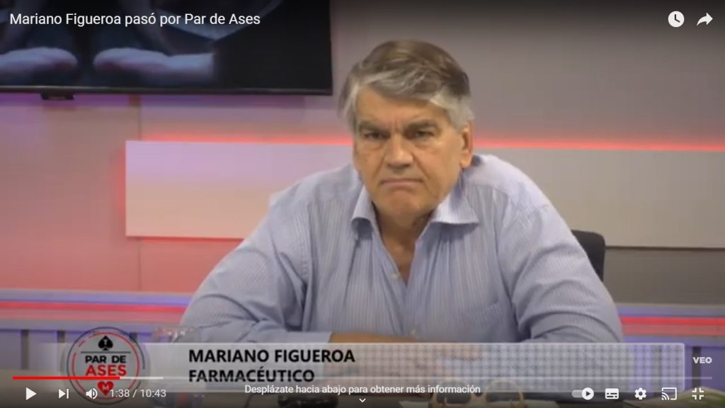 Mariano Figueroa : Opinión acerca del sobreprecio en los medicamentos.