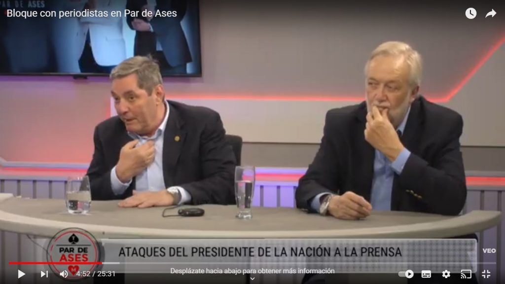 Periodistas santafesinos opinan sobre los dichos de Milei sobre la prensa.