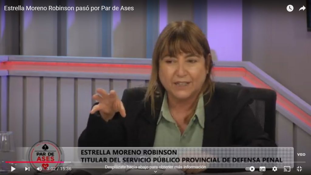 Estrella Moreno Robinson, sobre las detenciones policiales para identificar personas.
