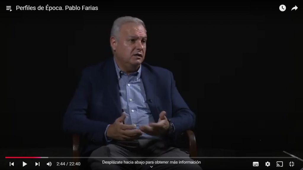 2024 : Pablo Farías , sobre la relación entre el Poder Ejecutivo y el Judicial.