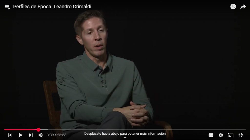 Leandro Grimaldi , médico, investigador. Nacido en Santa Fe. Egresado de Maestría en la Universidad de Harvard de Estados Unidos.