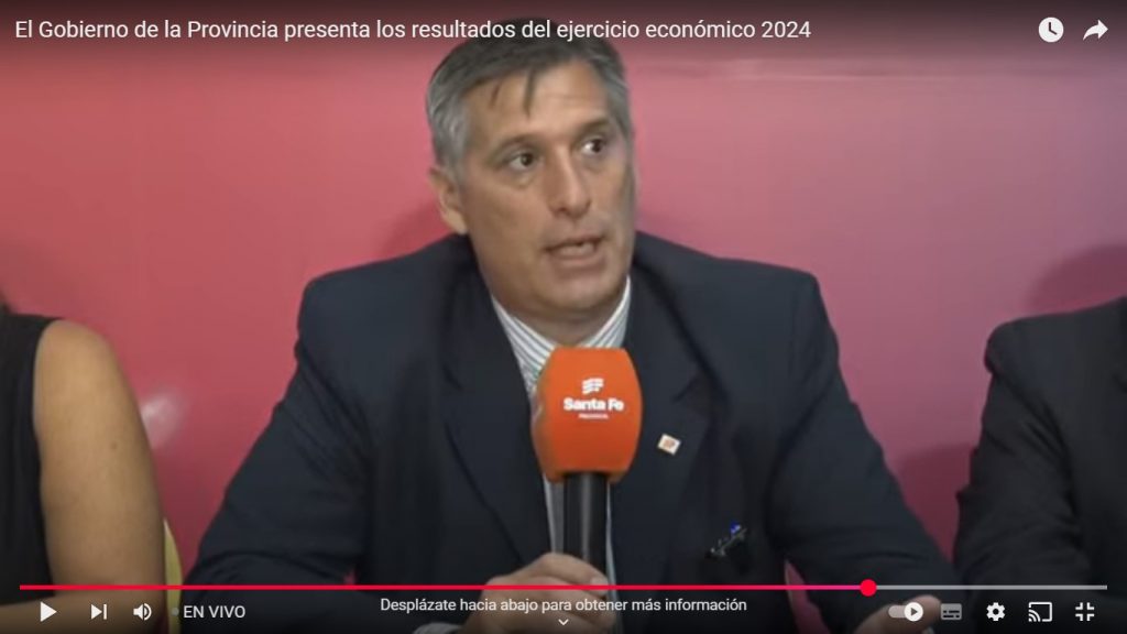 El Gobierno de la Provincia presenta los resultados del ejercicio económico 2024.