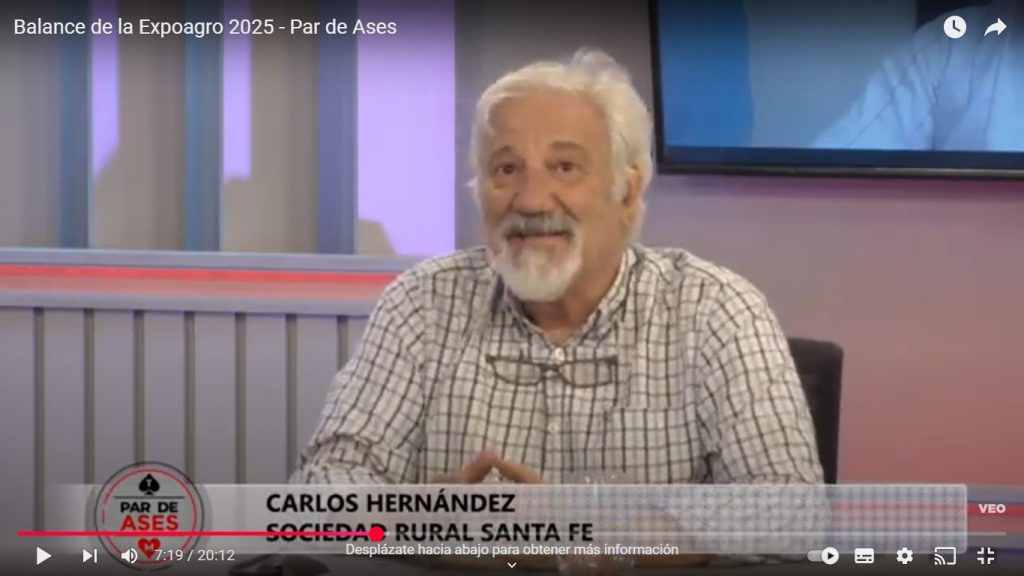 Expo-Agro : Eliminaciones retenciones. Carlos Hernandez (Sociedad Rural) . Ignacio Mántaras (Secretario Agricultura)