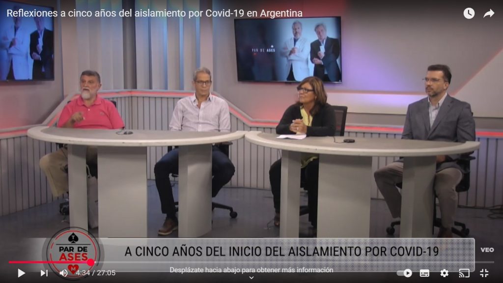 Reflexiones a cinco años del aislamiento por Covid-19 en Argentina