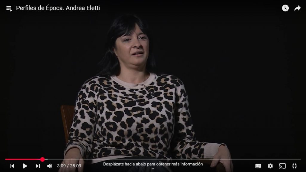 Andrea Eletti : Cantante, intérprete y solista de tango