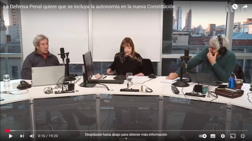 Estrella Moreno Robinson : La Defensa Penal quiere que se incluya la autonomía en la nueva Constitución