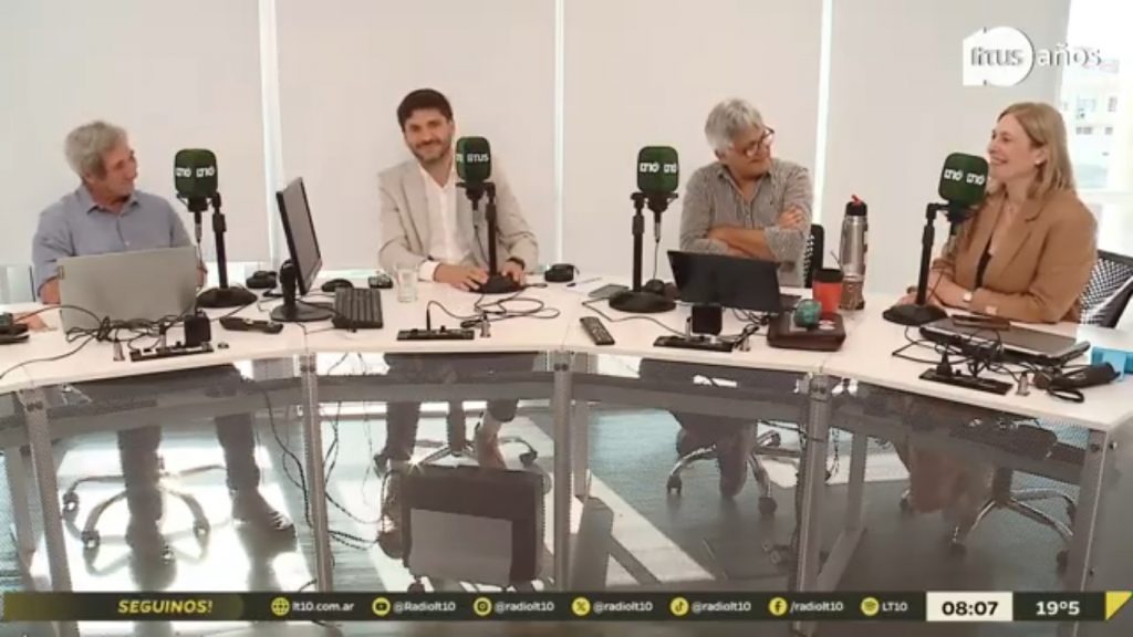 Maximiliano Pullaro y Gisela Scaglia , ante las elecciones del 26 de Octubre.